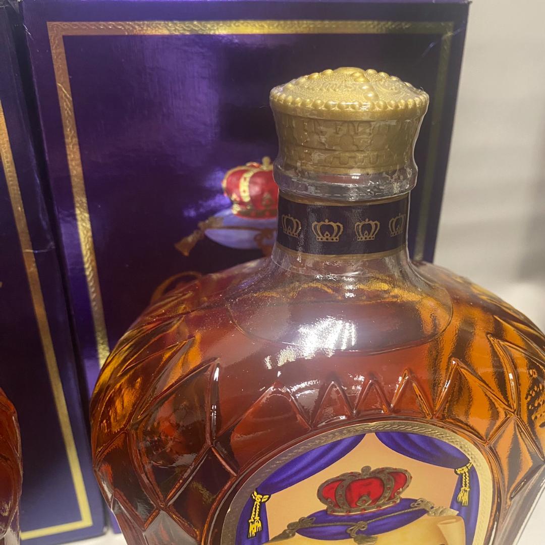 240909Q　２本まとめ 古酒 1978年紙封 クラウン ロイヤル ウイスキー