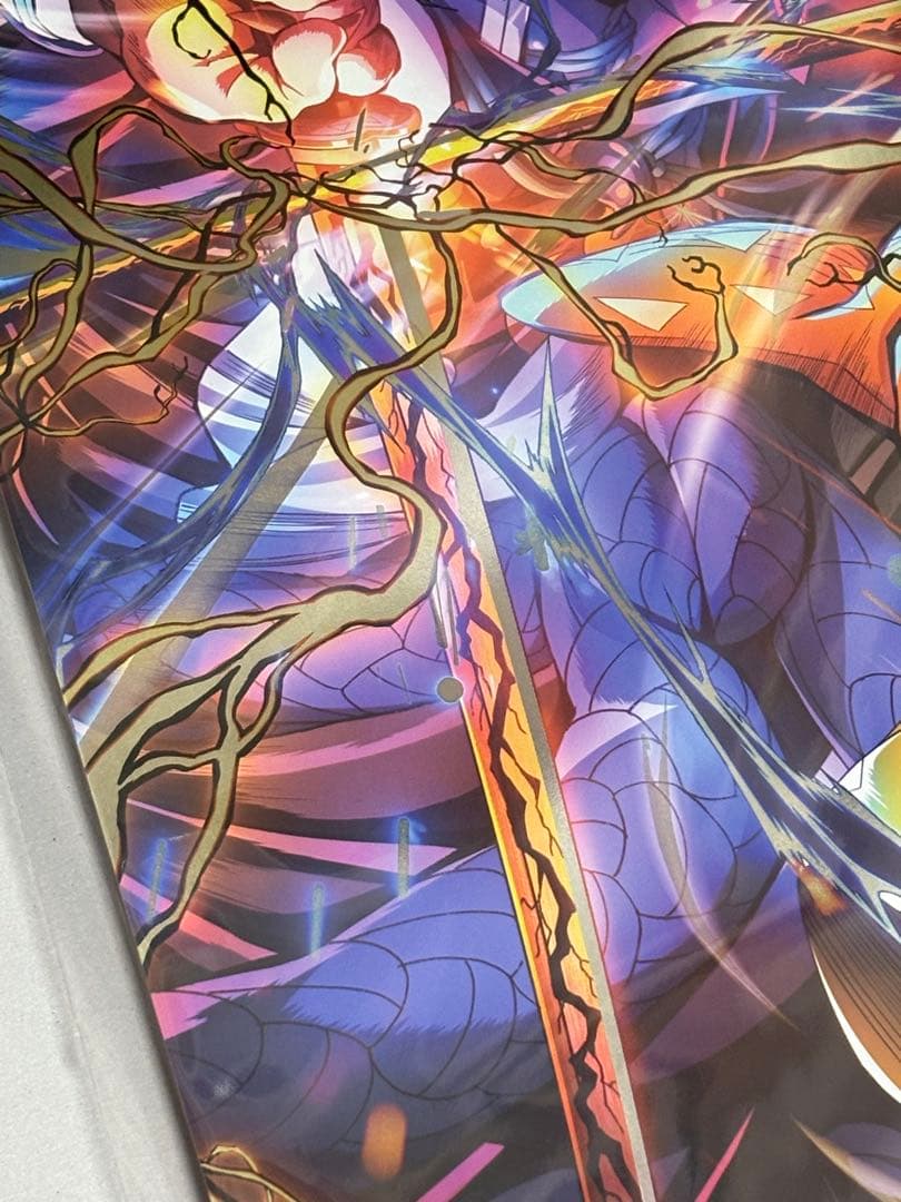 鬼滅の刃　無限城　特殊印刷　A3　ポスター　第5弾キービジュアル　我妻善逸　獪岳