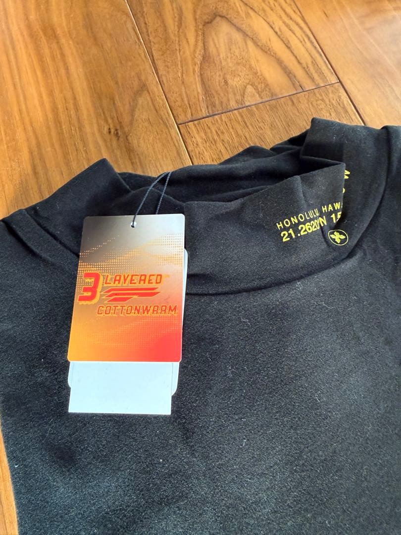 【新品】SALVAGE PUBLIC Kolepa モックネック　Lサイズ　黒