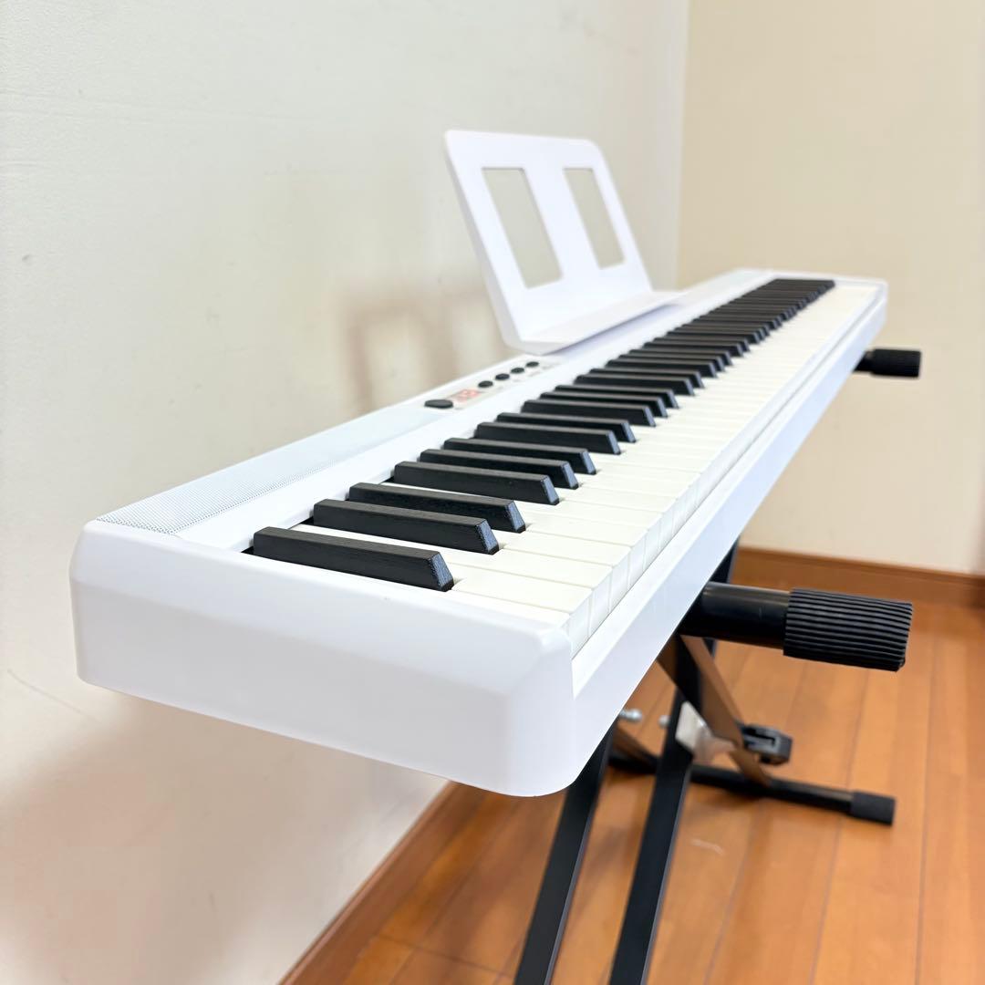 【美品・動作良好】Longeye 充電式 88鍵盤 電子ピアノ 送料込み