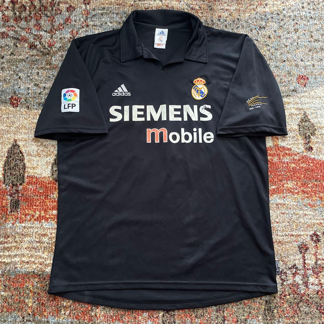 正規　02/03　レアルマドリード　サッカー　ユニフォーム　100年記念　00s