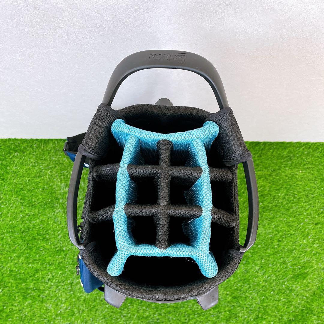 SRIXON / スリクソン　スタンド式キャディバッグ　ネイビー　ライトブルー