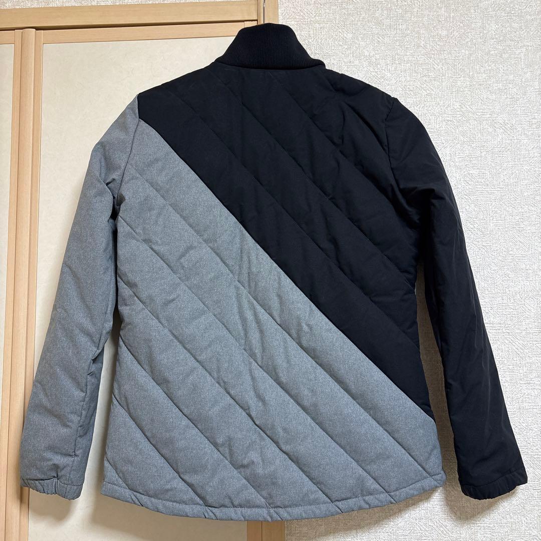 デサント　DESCENTE レディースジャケット 黒と灰色 バイカラー　サイズM