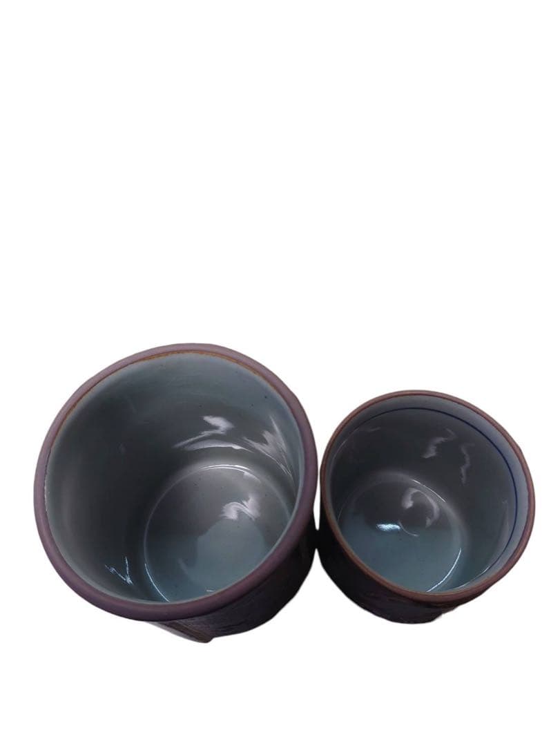 未使用　百人一首デザイン陶器皿歌仙 　陶器歌留多　湯呑 箸置