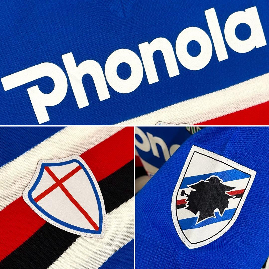 【新品未使用】イタリア製 エネーレ サンプドリア86/87一点限りユニフォーム