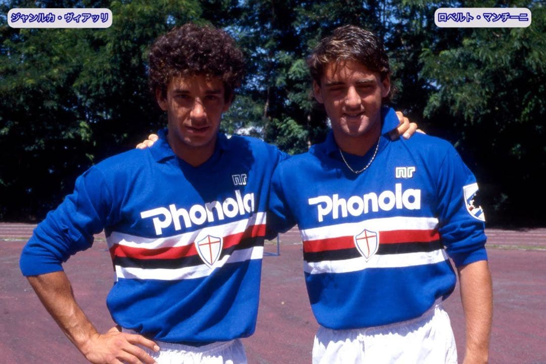 【新品未使用】イタリア製 エネーレ サンプドリア86/87一点限りユニフォーム