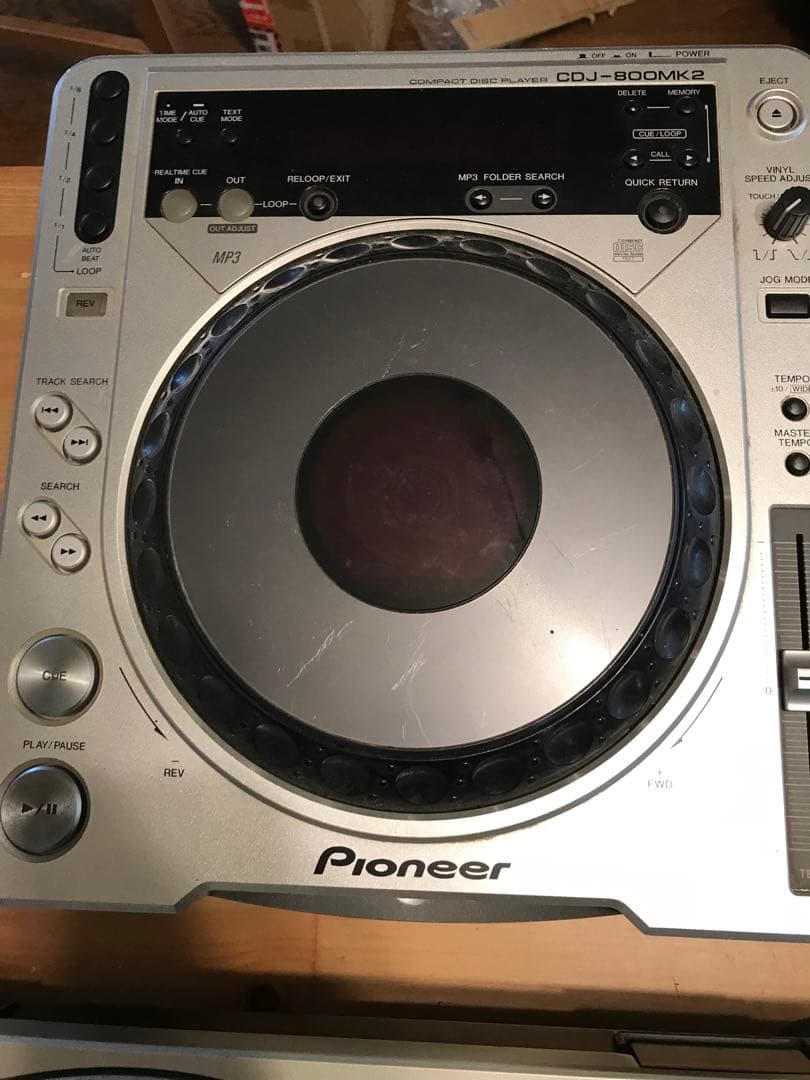 Technics Pioneer DJセット　ターンテーブル　CDJ ミキサー