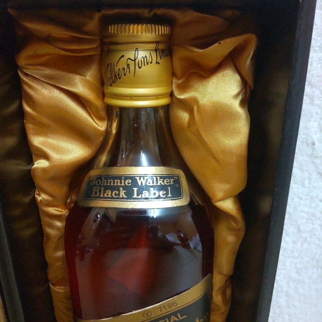 古酒　ジョニーウォーカー黒ラベル2本