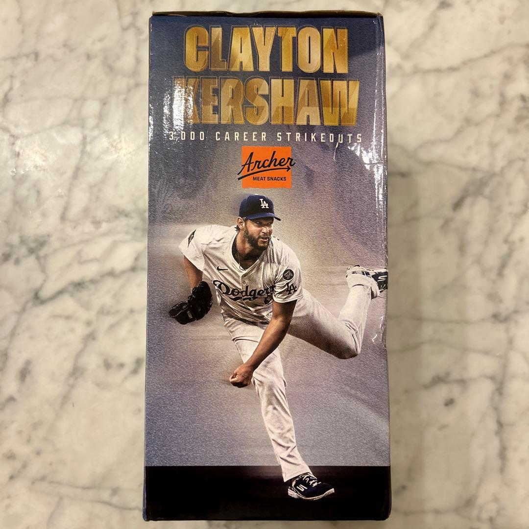 【球場配布数量限定】9/20クレイトンカーショー3000奪三振ボブルヘッド