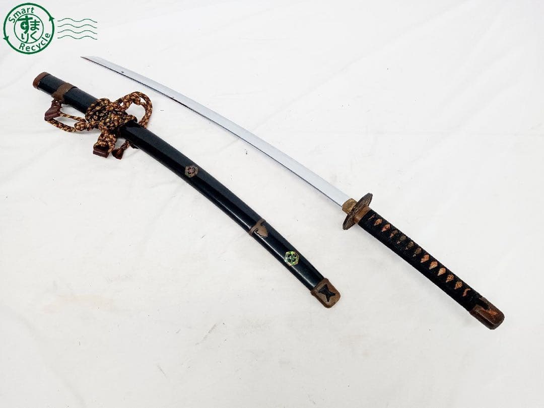 陣太刀(黒)　模造刀