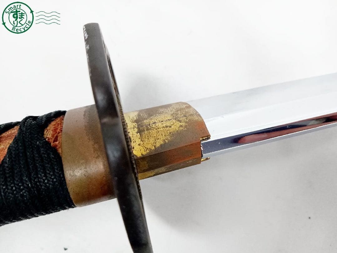 陣太刀(黒)　模造刀