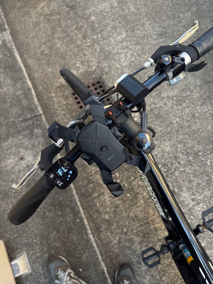 BRIDGESTONE アシスト電動自転車ブラックブリヂストン tb1e 手渡し