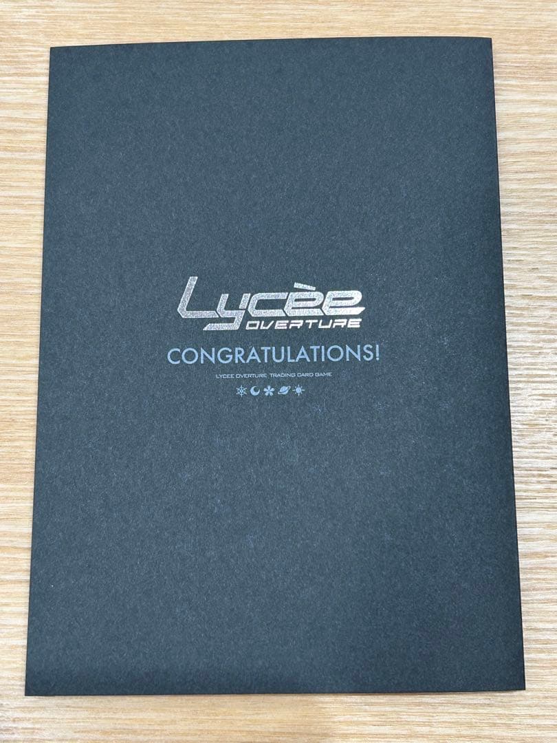 lycee 直筆サイン　恋をあきらめないヒロイン咲來　游木凛々　SP