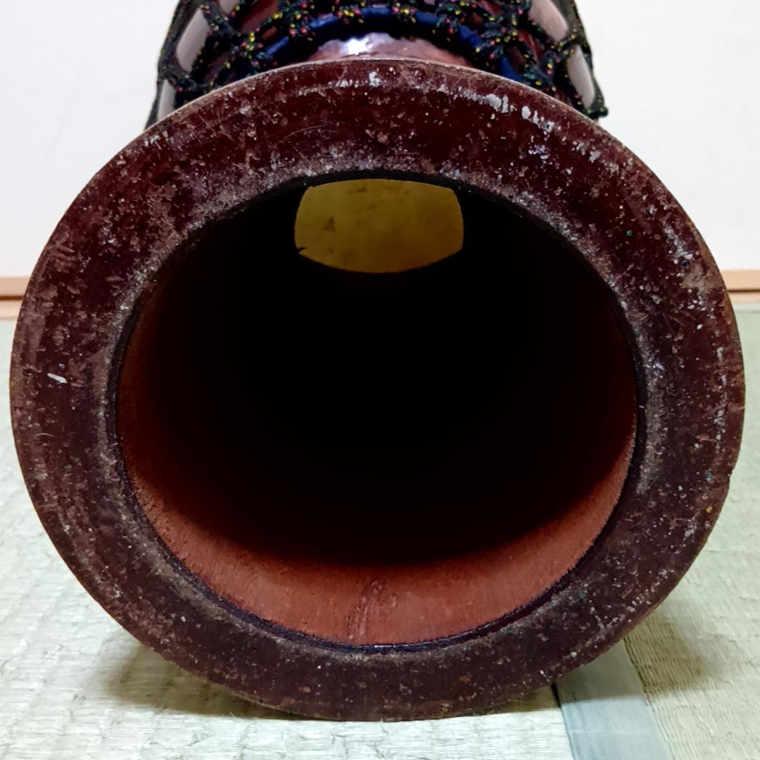 大型 　ジャンベ　 直径約32cm　 高さ約60cm　民族楽器　アフリカ