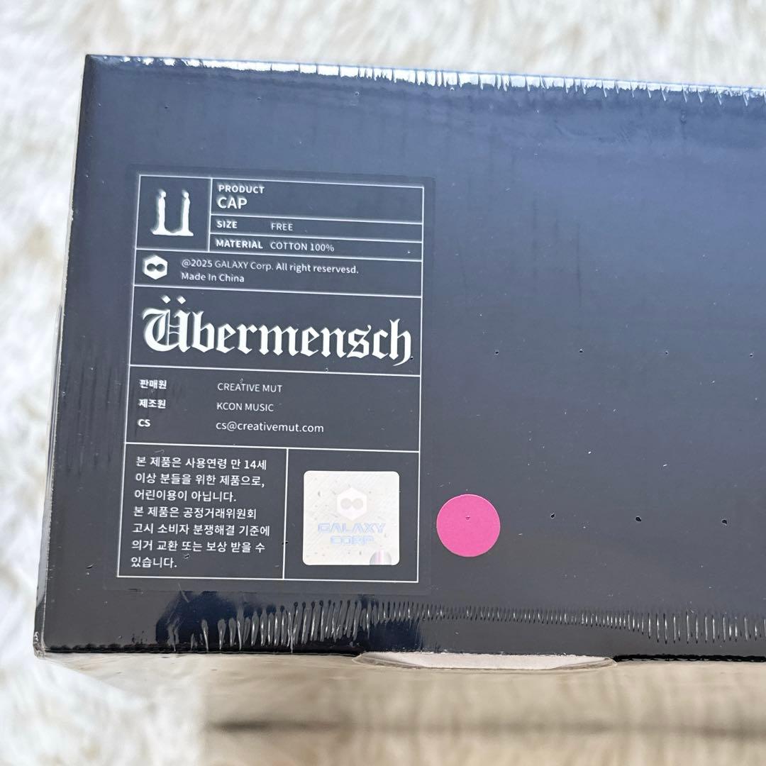 G-DRAGON キャップ 赤 RED Übermensch 展示会 ジヨン