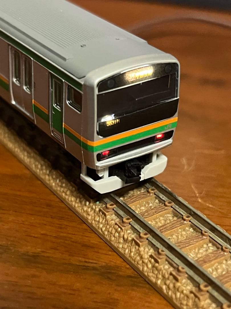 E231系9両　tomix ライト点灯動力動作確認済　ジャンク品