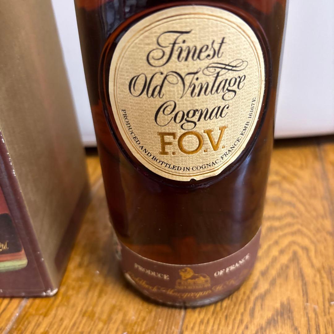 Finest Old Vintage Cognac 未開封　古酒