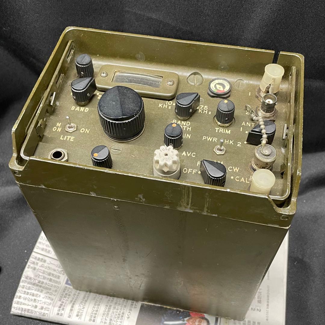 B2【used】VHF受信機　アメリカ軍　　ミリタリー　レシーバー　ラジオ