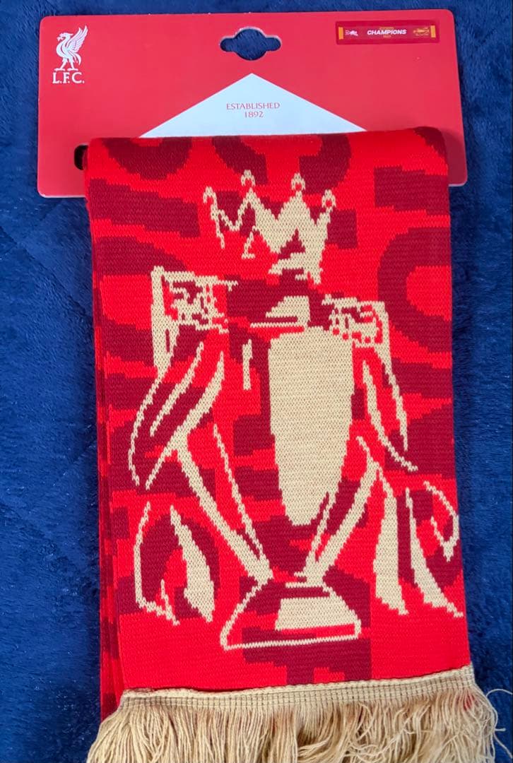 【優勝記念品/日本未発売】 リバプール チャンピオン 19/20 マフラー