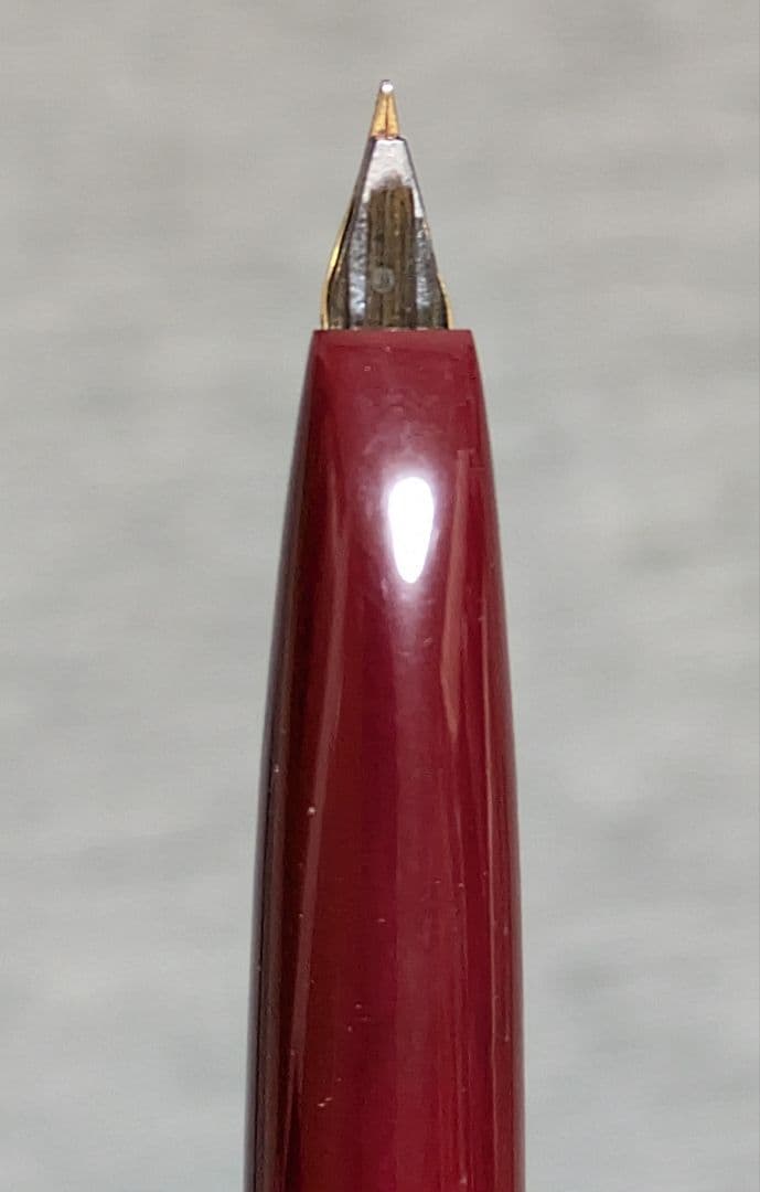 プラチナ 革巻万年筆 2本セット 18Kペン先