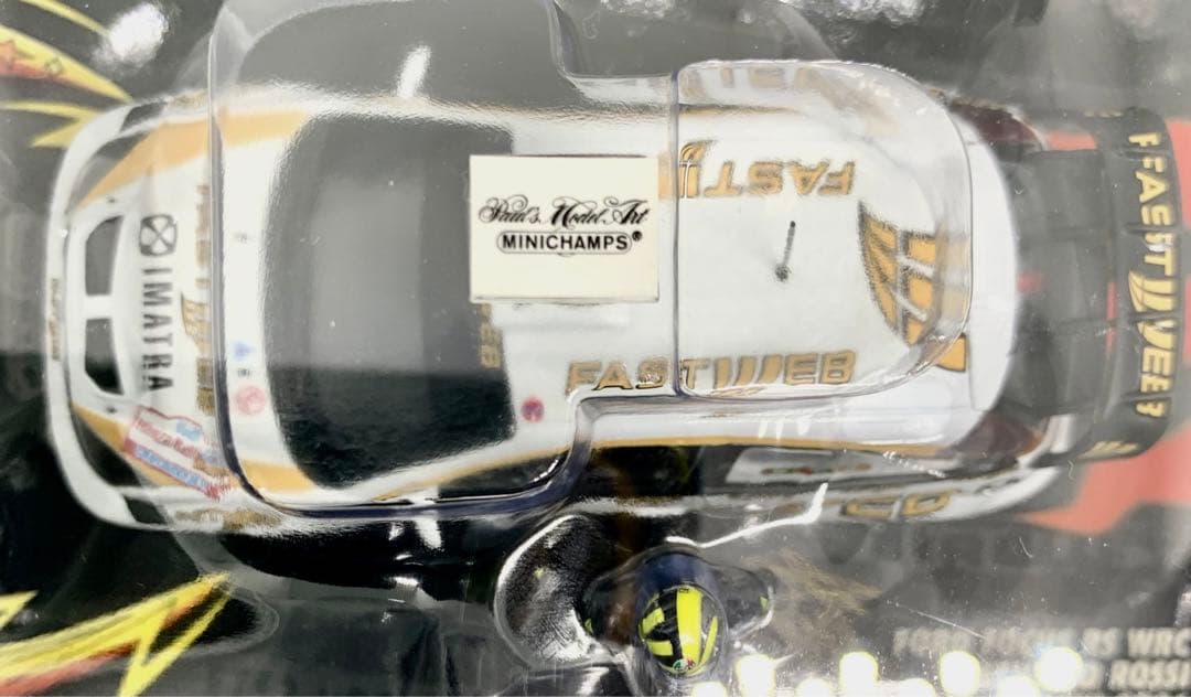 ミニチャンプス フォード フォーカス WRC バレンティーノ・ロッシ 2006