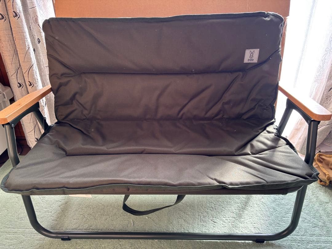 元箱・ Hilanderカバーおまけ付き　DOD グッドラックソファ　カーキ