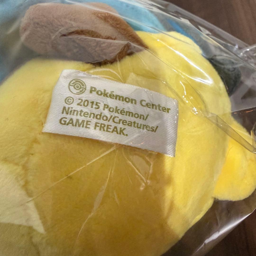 メガリザードンXのポンチョを着たピカチュウ ぬいぐるみ