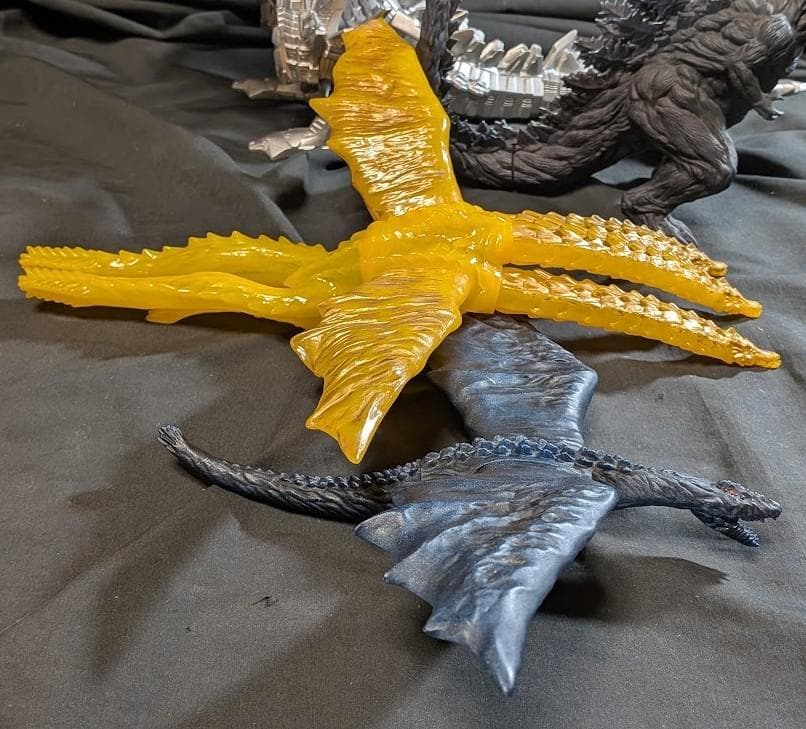 決戦機動増殖都市マスターディテールメカゴジラ 他（バンダイ）４体セット