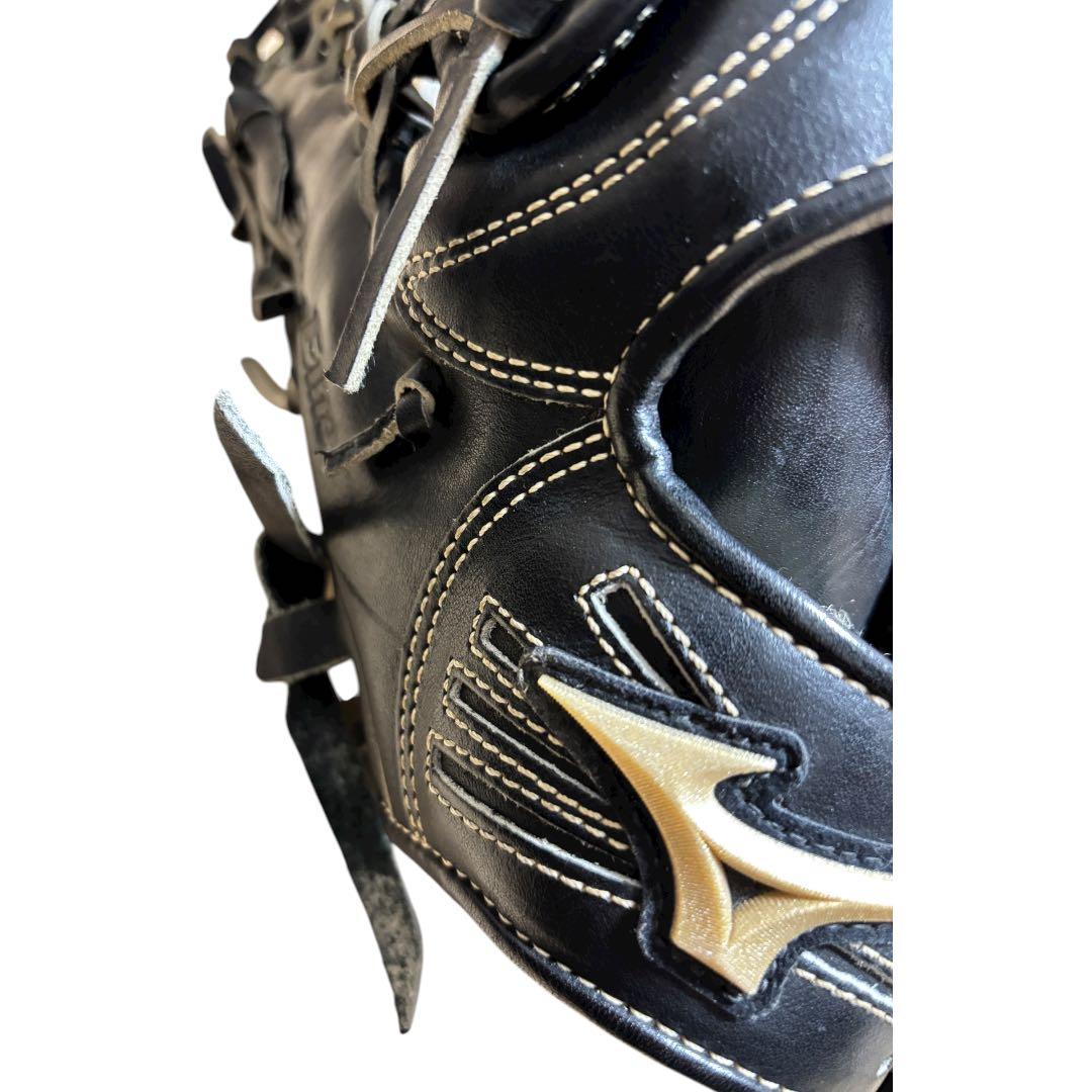 ミズノ グローバルエリート 一般 大人用 軟式 外野手用 左投げ グローブ 美品