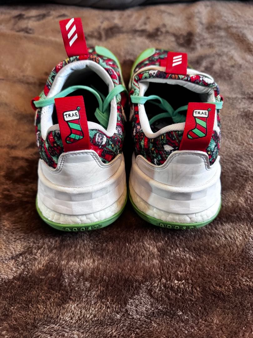 シューズ(男性用) ADIDAS TRAE YOUNG1 CHRISTMAS 27.5cm