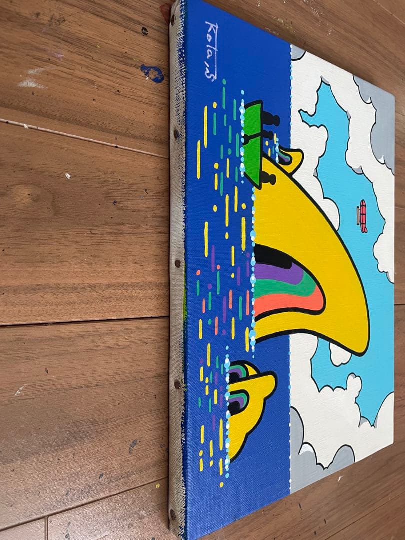 抽象風景絵画　清水公太