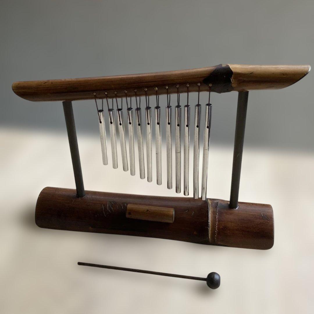 卓上ツリーチャイム　アンティーク風 ウインドチャイム