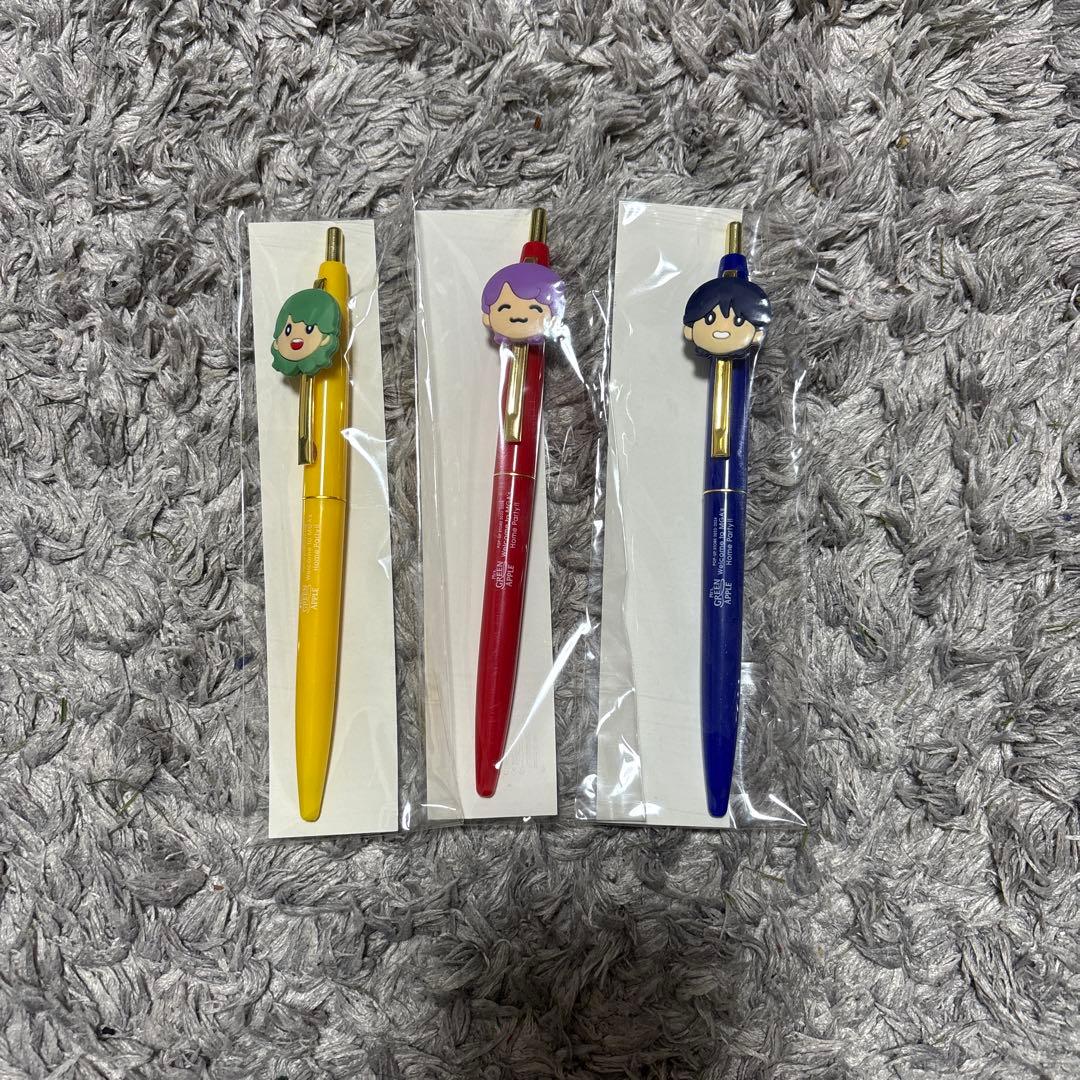 Mrs.GREEN APPLE ペン3本セット　POP UPストア限定品