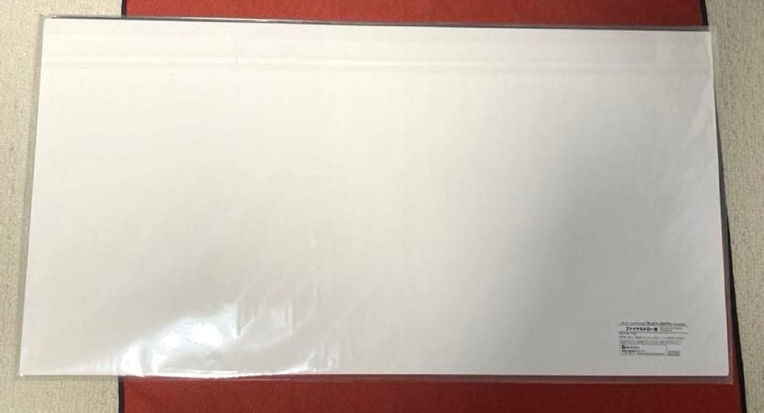 【匿名配送】ブラックラグーン　トレカアイテムくじ　ラバープレイマット　バラライカ