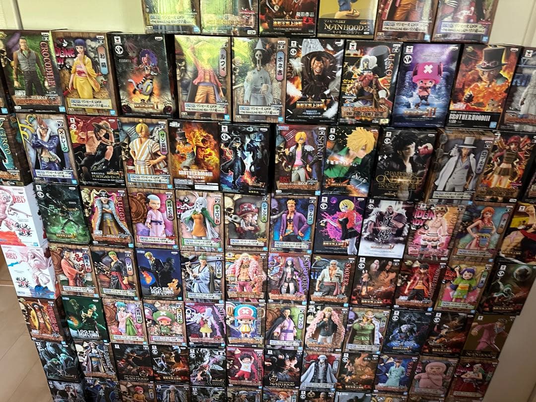 ワンピースフィギュア90体まとめ売り