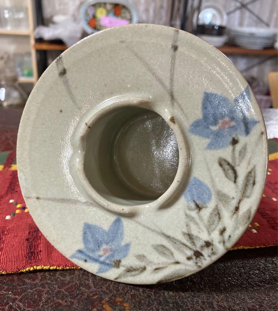 幸兵衛窯　加藤　雪兵衛　花紋　灰皿　無形文化財　骨董