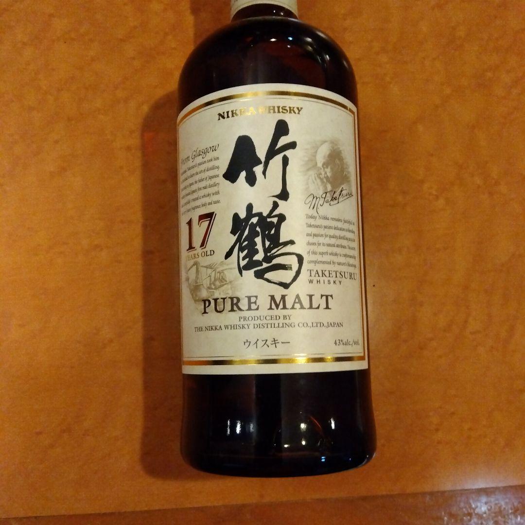 NIKKA 竹鶴 17年 ピュアモルトウイスキー