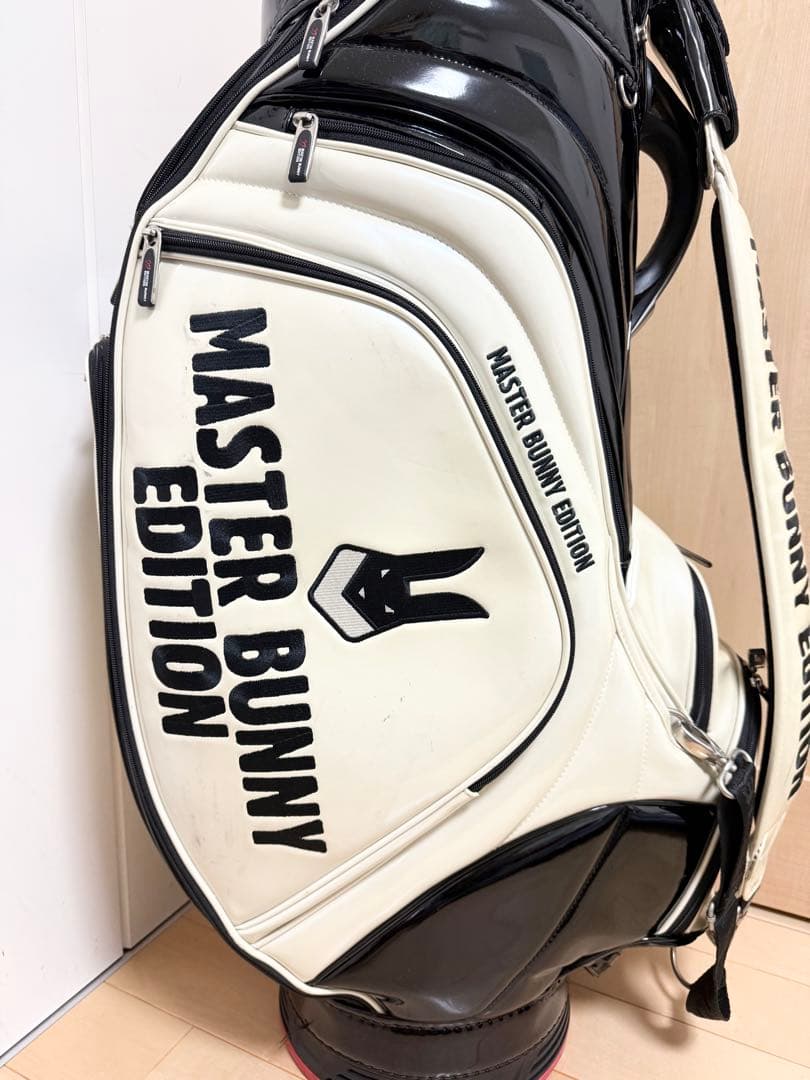 完売★マスターバニー★キャディバッグ★ゴルフ★パーリーゲイツ★ゴルフバッグ★白