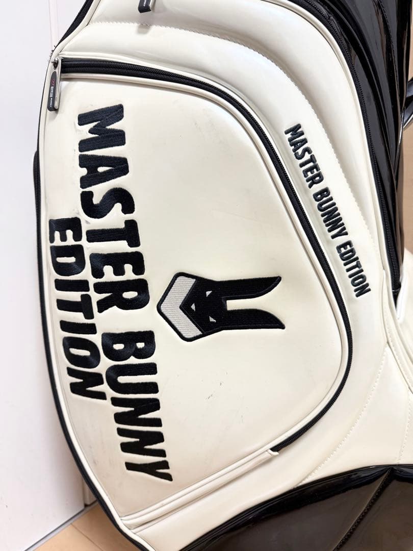 完売★マスターバニー★キャディバッグ★ゴルフ★パーリーゲイツ★ゴルフバッグ★白