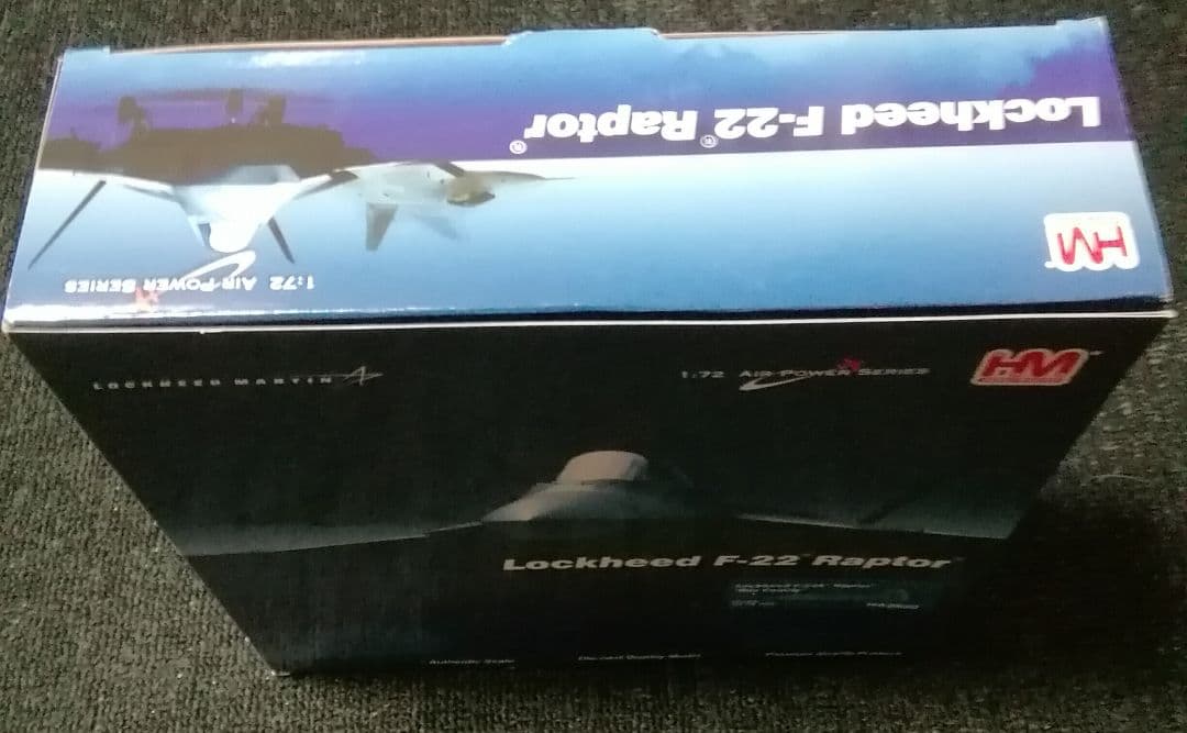 ホビーマスター F-22Aラプター 1/72 ダイキャストモデル 新品未開封