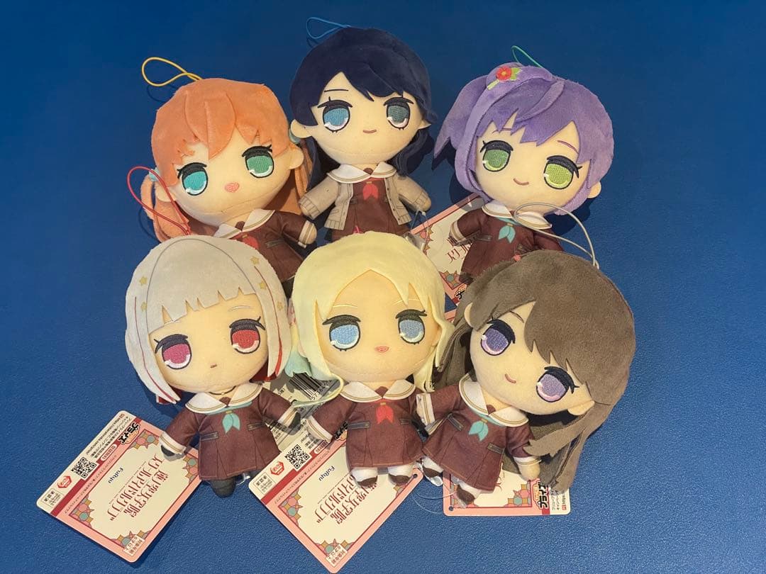 ラブライブ！蓮ノ空きゅるまるぬいぐるみ 6種 コンプセット