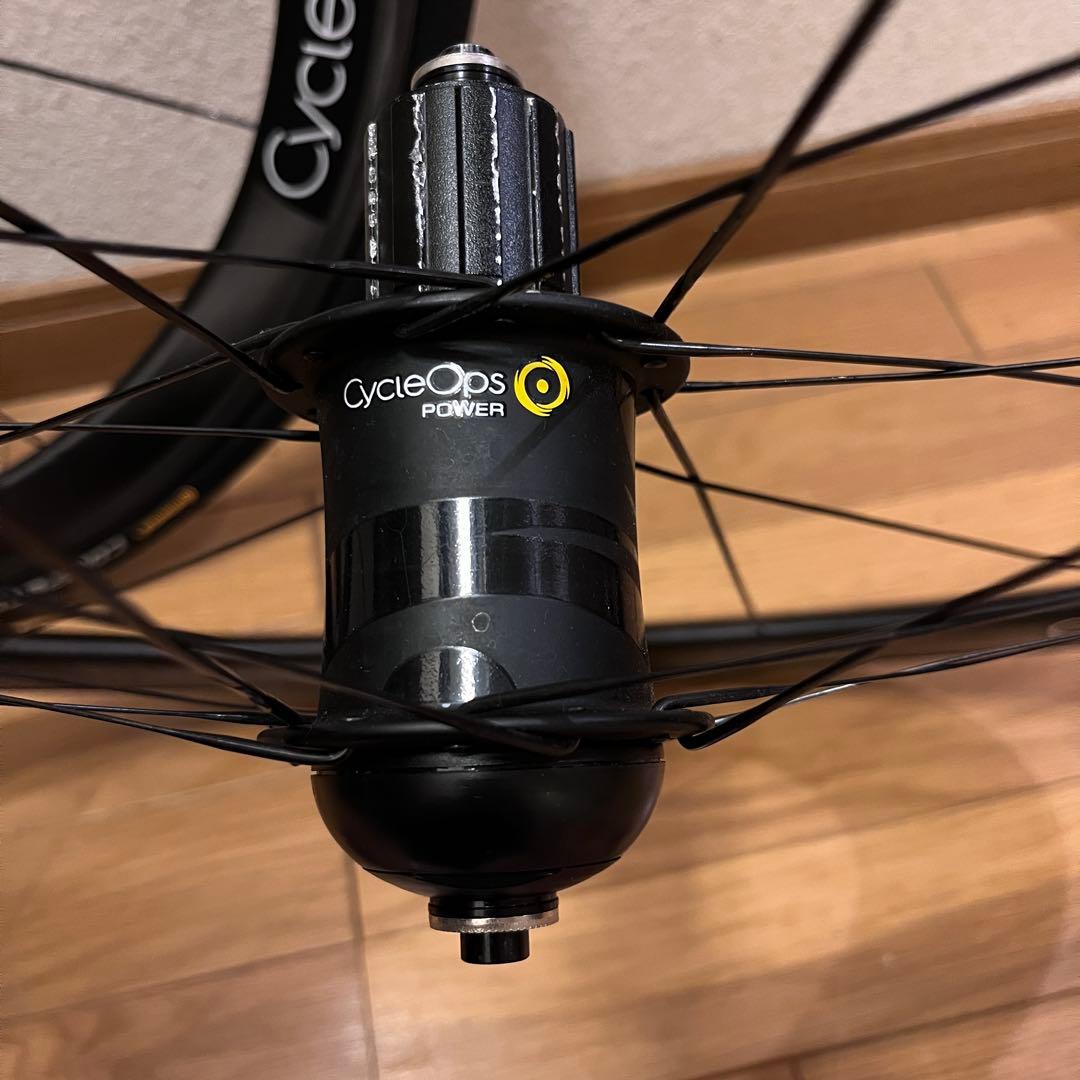 カーボンホイール TU enve CycleOps power計測可