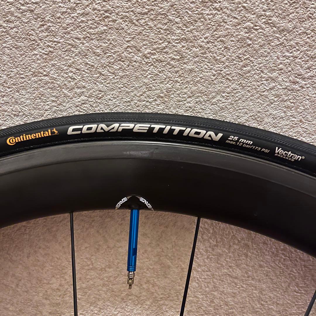 カーボンホイール TU enve CycleOps power計測可