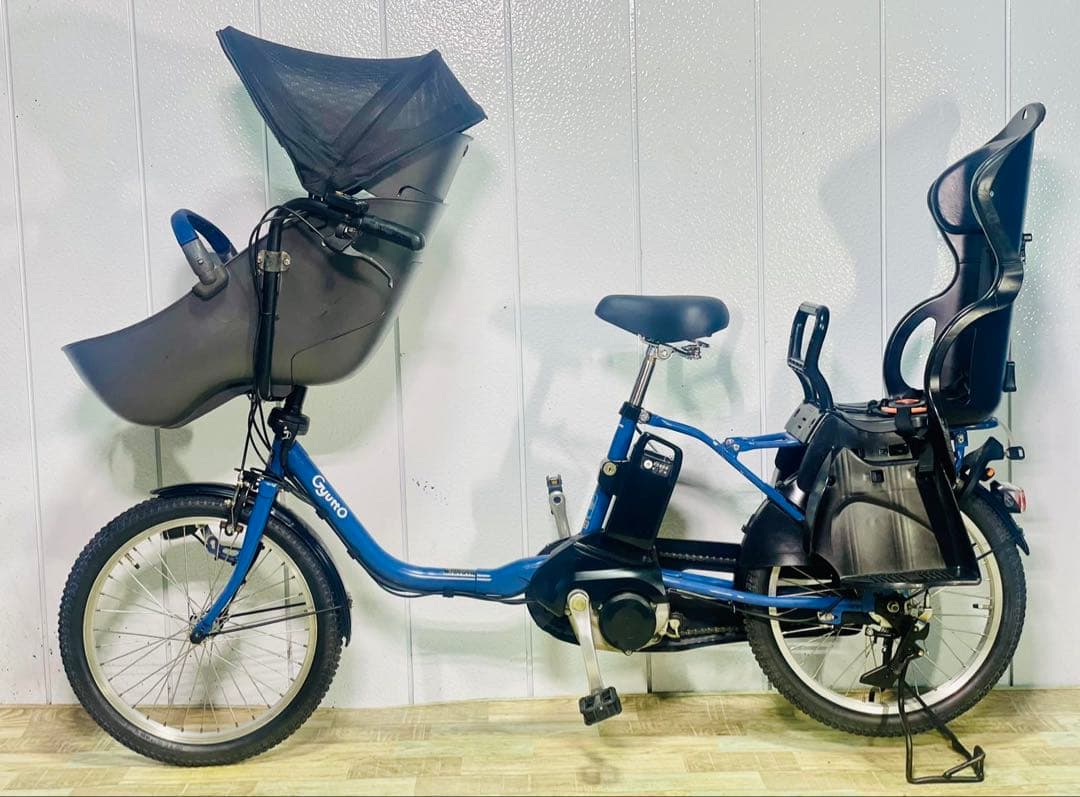 3153パナソニック16アンペア　3人乗り対応子供乗せ　電動アシスト自転車