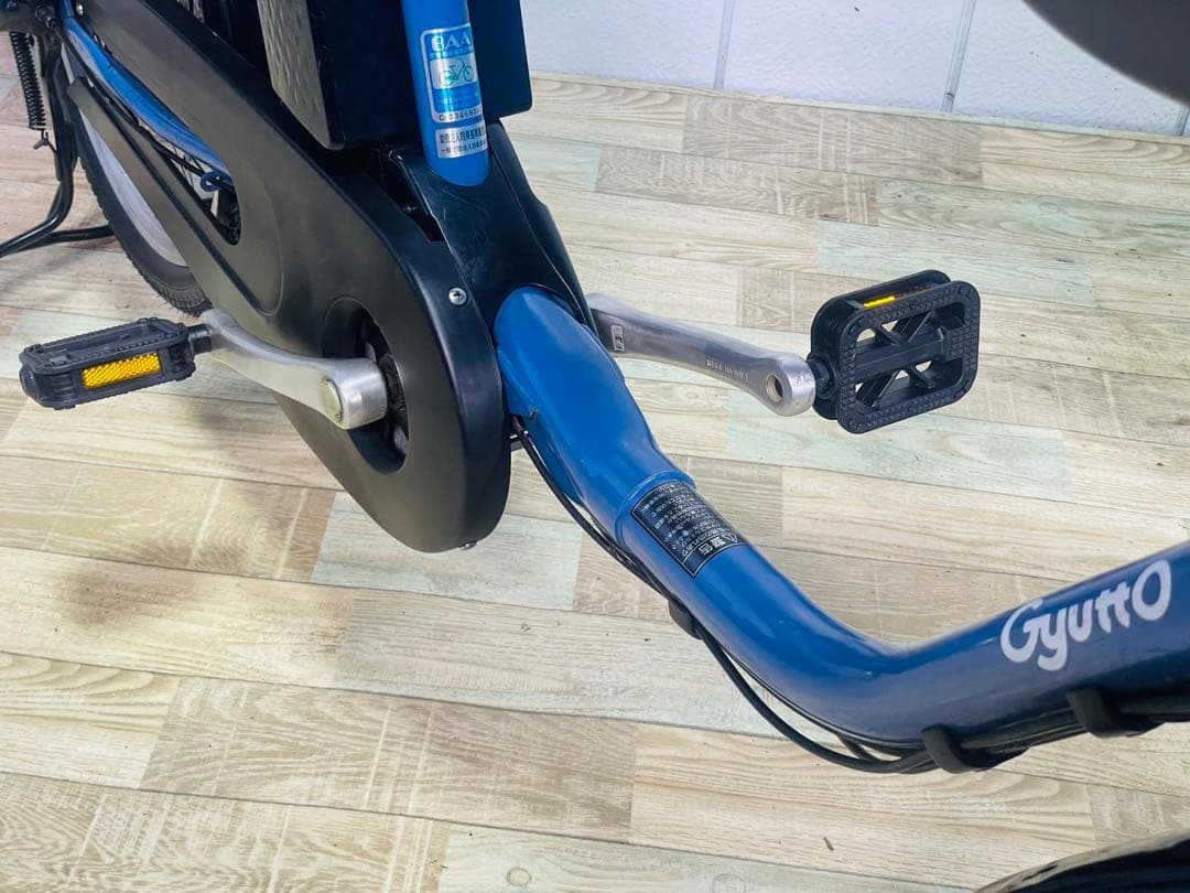 3153パナソニック16アンペア　3人乗り対応子供乗せ　電動アシスト自転車