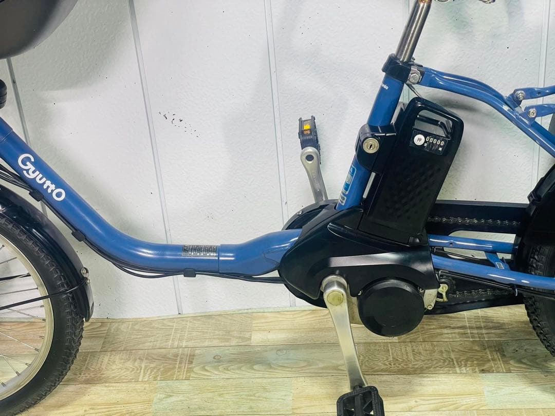 3153パナソニック16アンペア　3人乗り対応子供乗せ　電動アシスト自転車