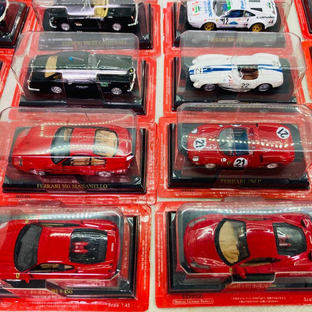 【71台大量まとめ★未開封】アシェットフェラーリコレクション　ミニカー　1/43
