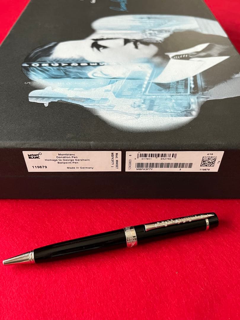 モンブラン ドネーションペン ジョージ・ガーシュイン❗️スペシャルED‼️希少品‼️