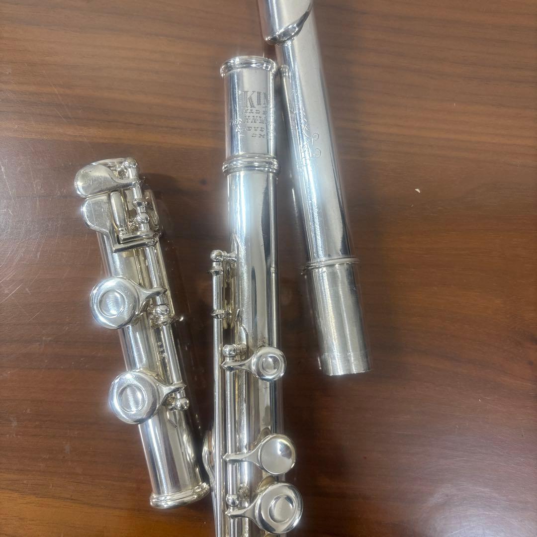 KHS製フルート 本体 銀メッキ 16キー