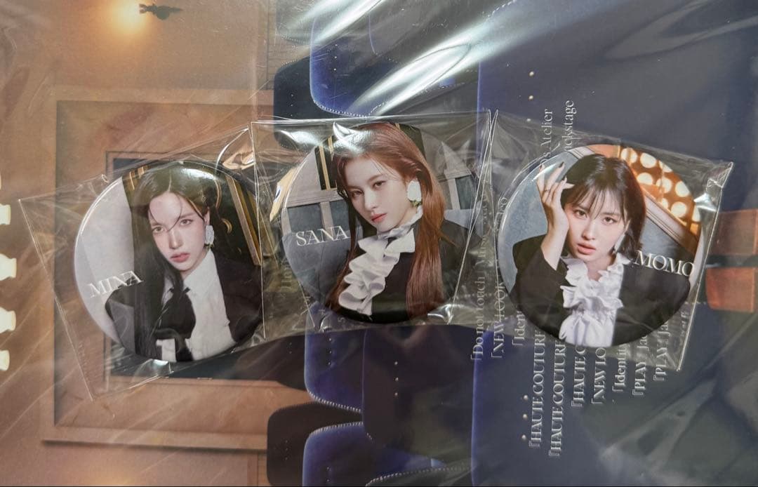 セブンネット　MISAMO play 缶バッジ